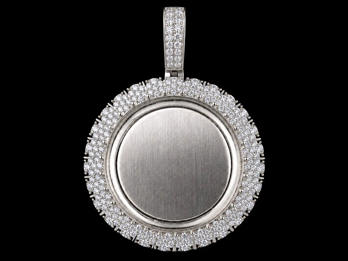 14K Gold Diamond Memory Picture Pendant Angelica Jewellers