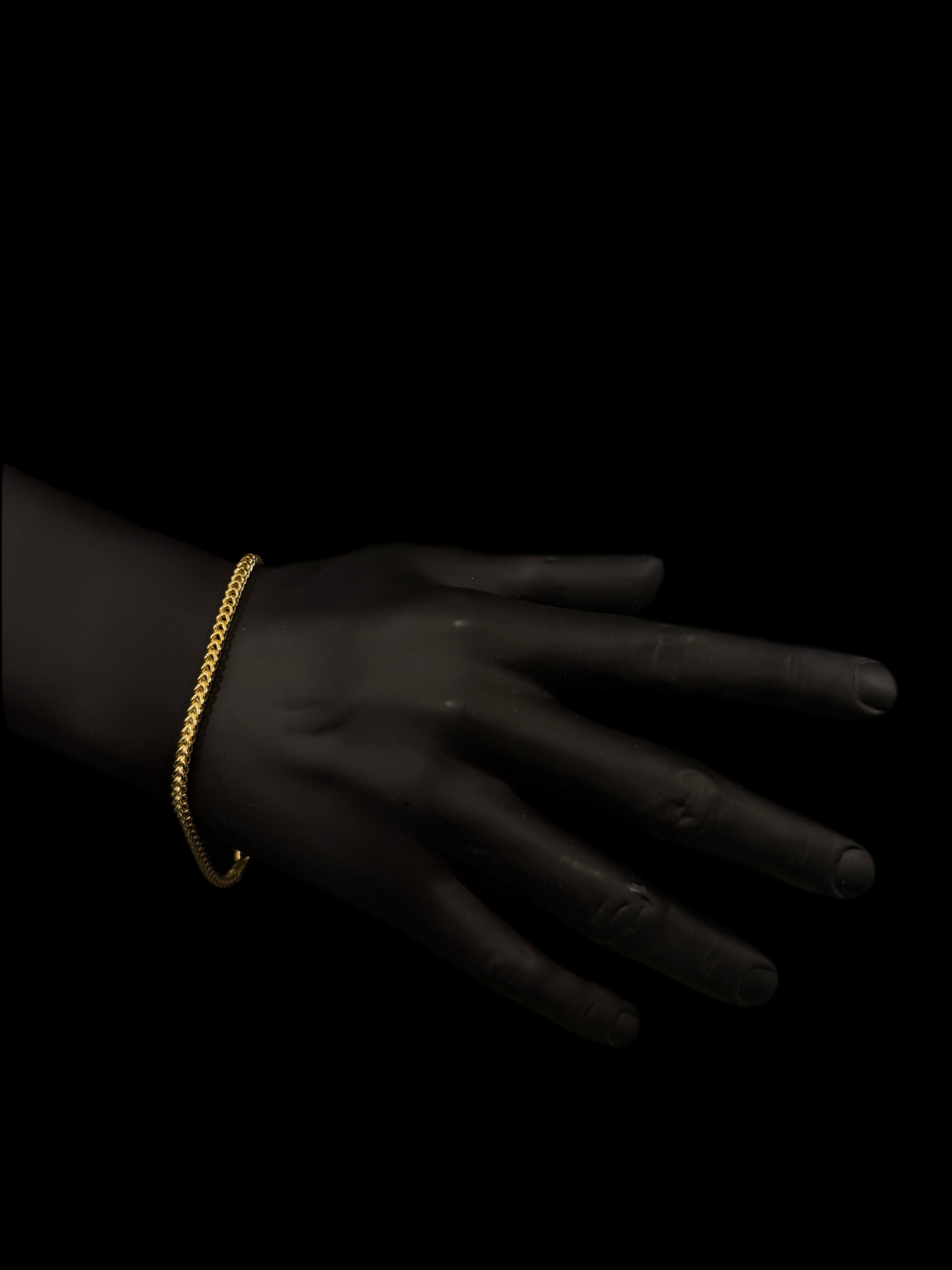 10K YELLOW GOLD 3MM FRANCO BRACELET