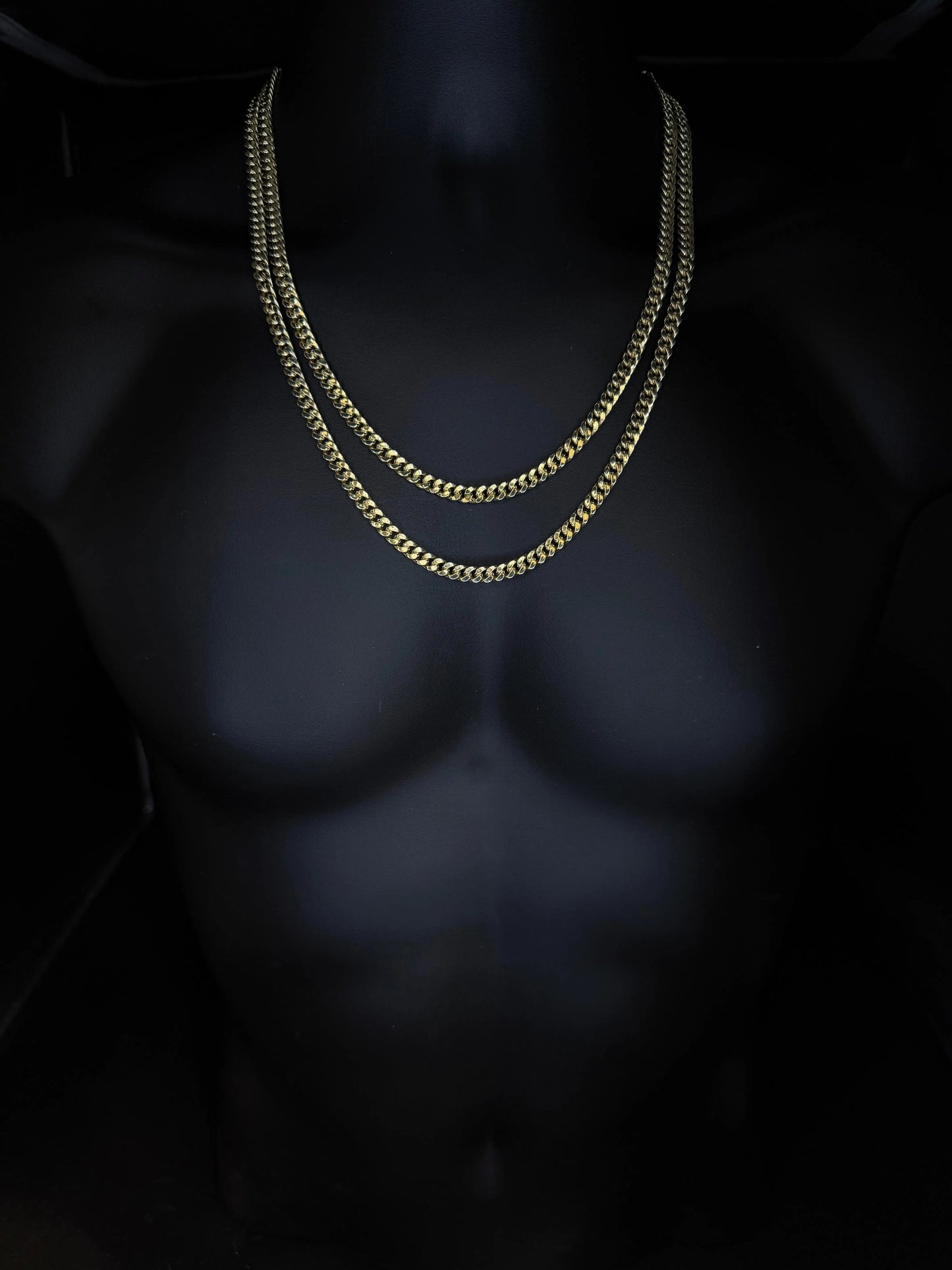 10K YELLOW GOLD CUBAN LINK CHAIN 6mm Angelica Jewellers