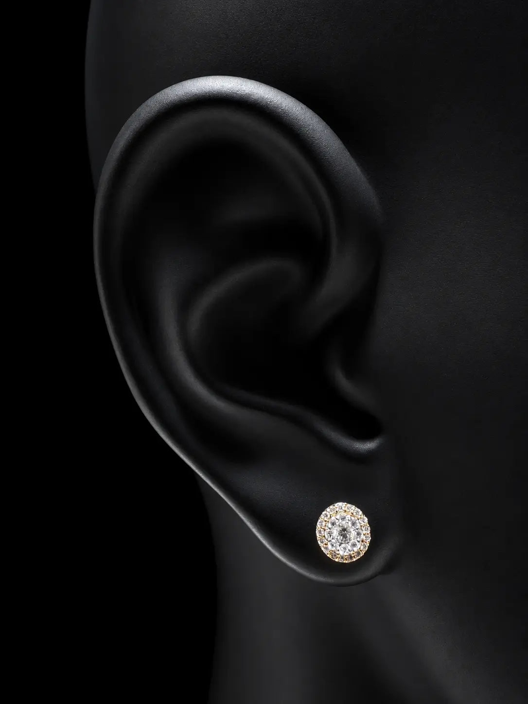 14K YELLOW GOLD DIAMOND EARRINGS Angelica Jewellers