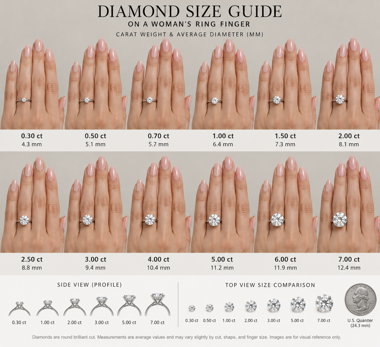 1.78 CTW Round Brilliant Diamond Twist Engagement Ring – 1.53 CT G VS1 Center