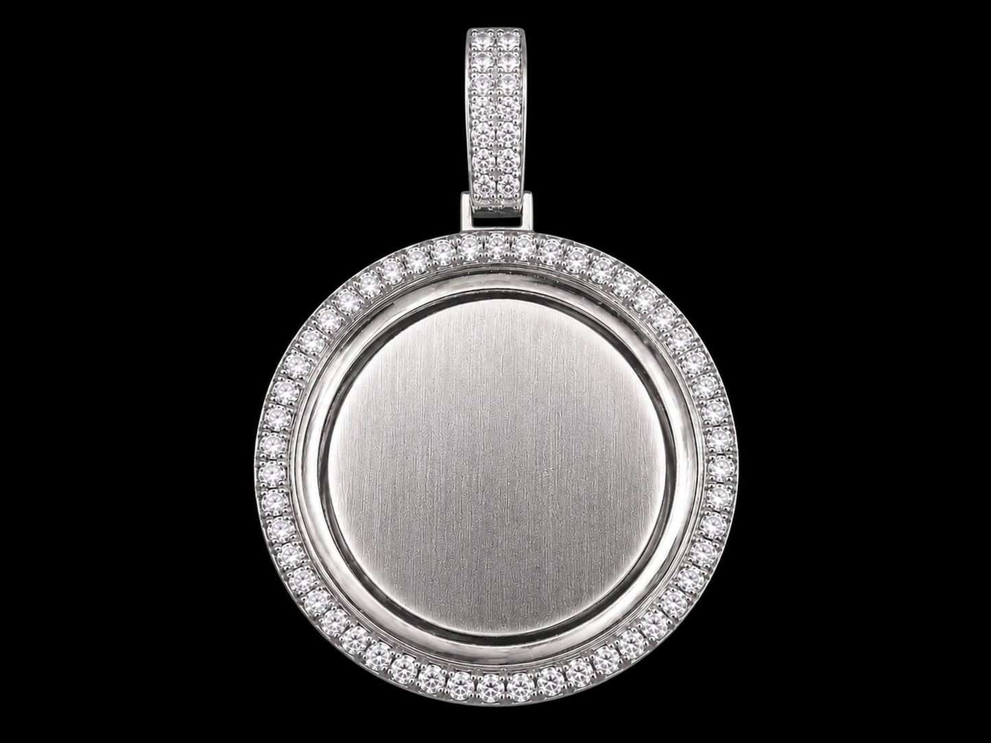 14K Gold & Diamond Memory Pendant