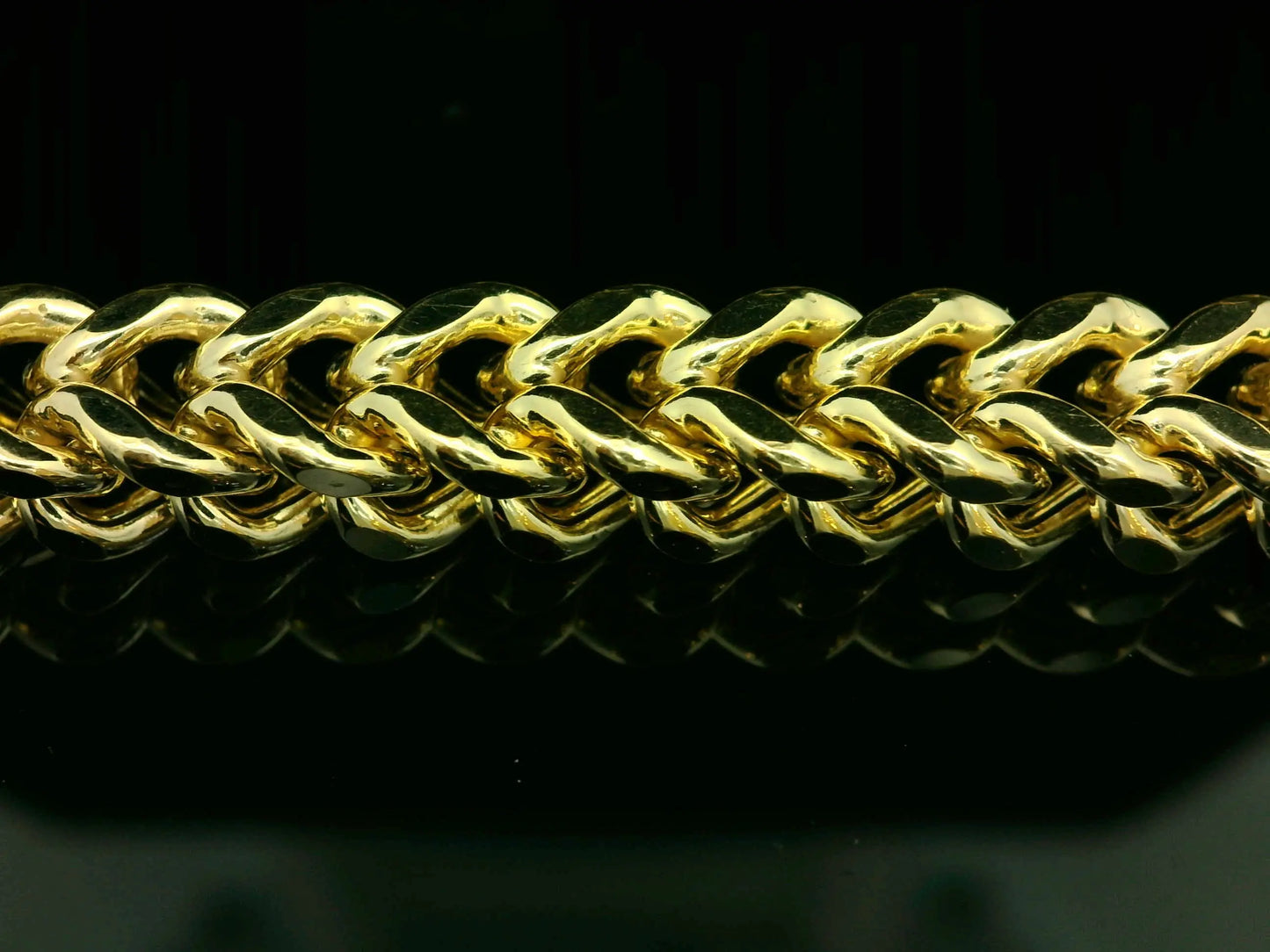 10K YELLOW GOLD FRANCO CHAIN 4mm Angelica Jewellers