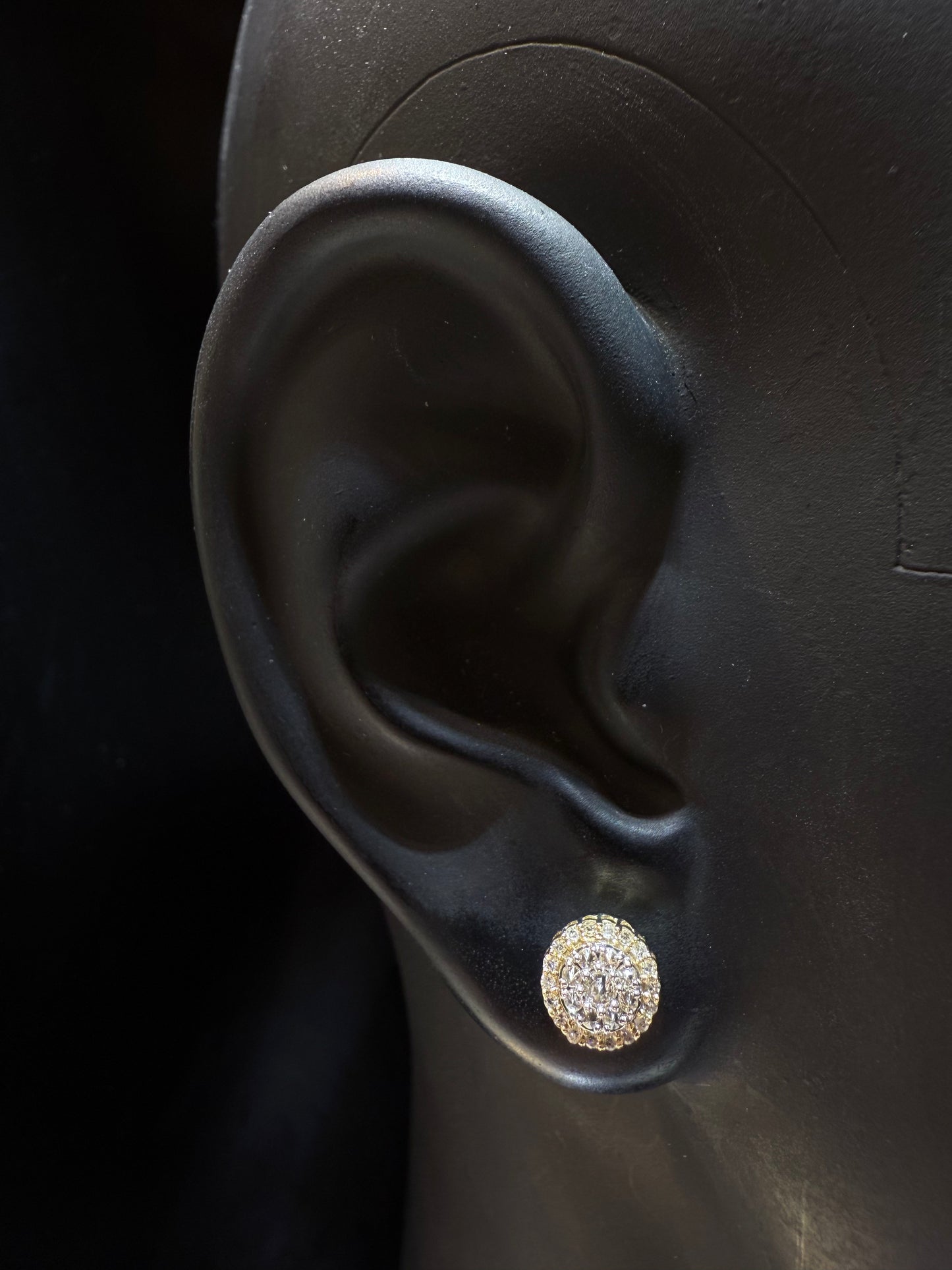 10K YELLOW GOLD DIAMOND EARRINGS