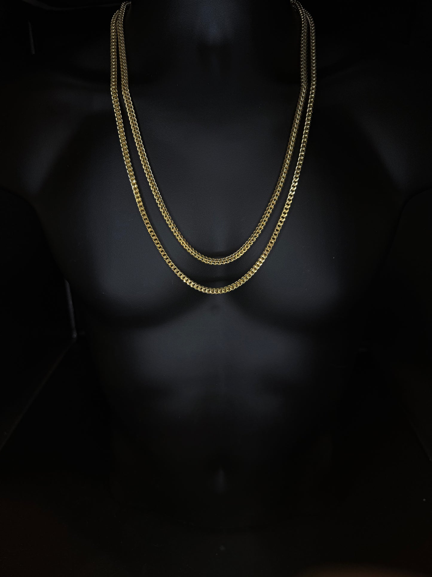 10K YELLOW GOLD FRANCO CHAIN 4.5mm