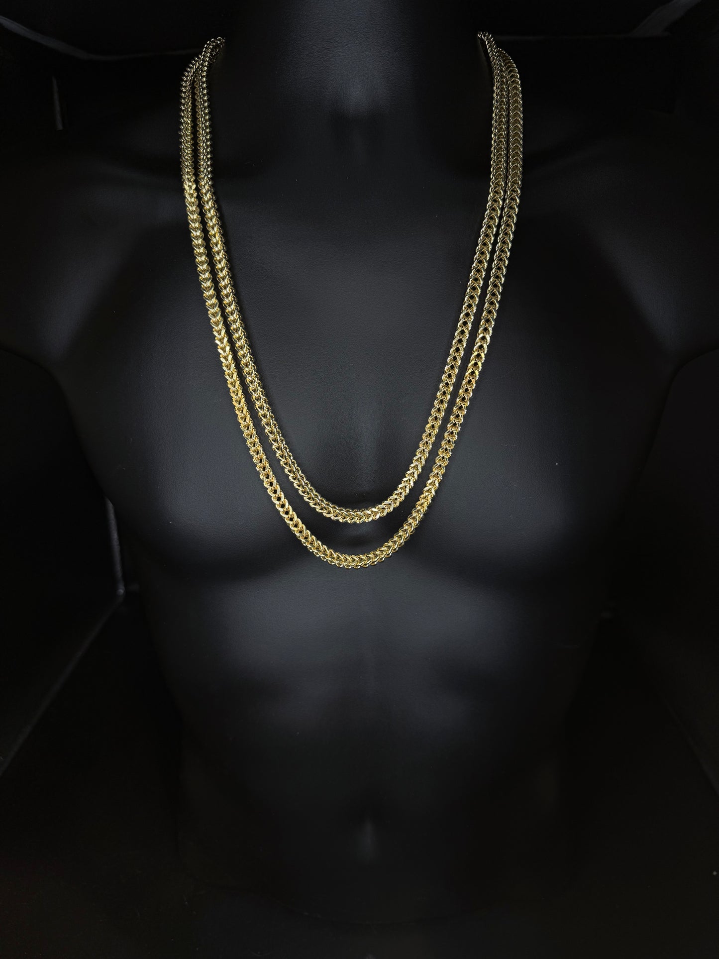 10K YELLOW GOLD FRANCO CHAIN 6.5mm