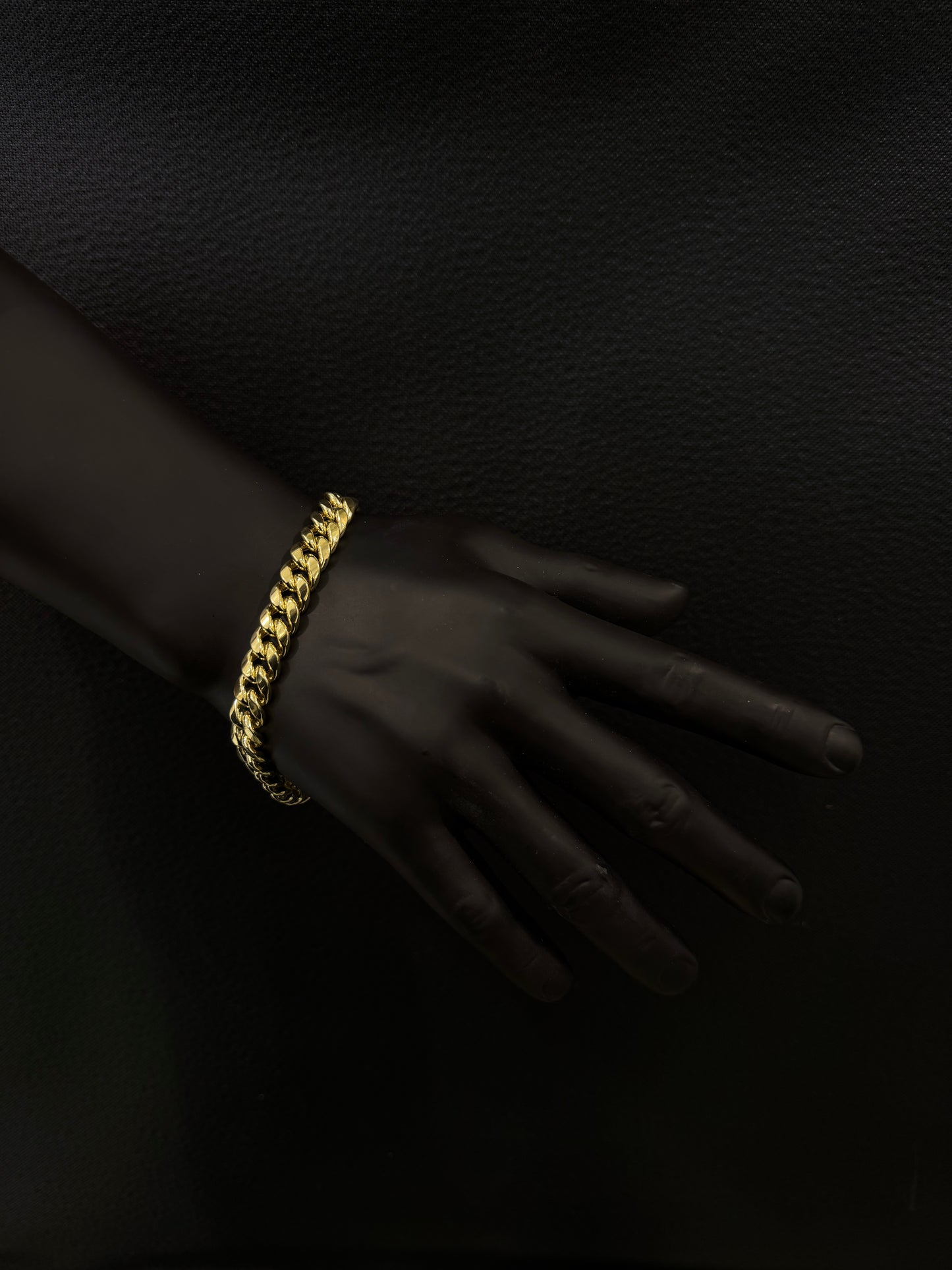 10K YELLOW GOLD 10MM CUBAN LINK BRACELET