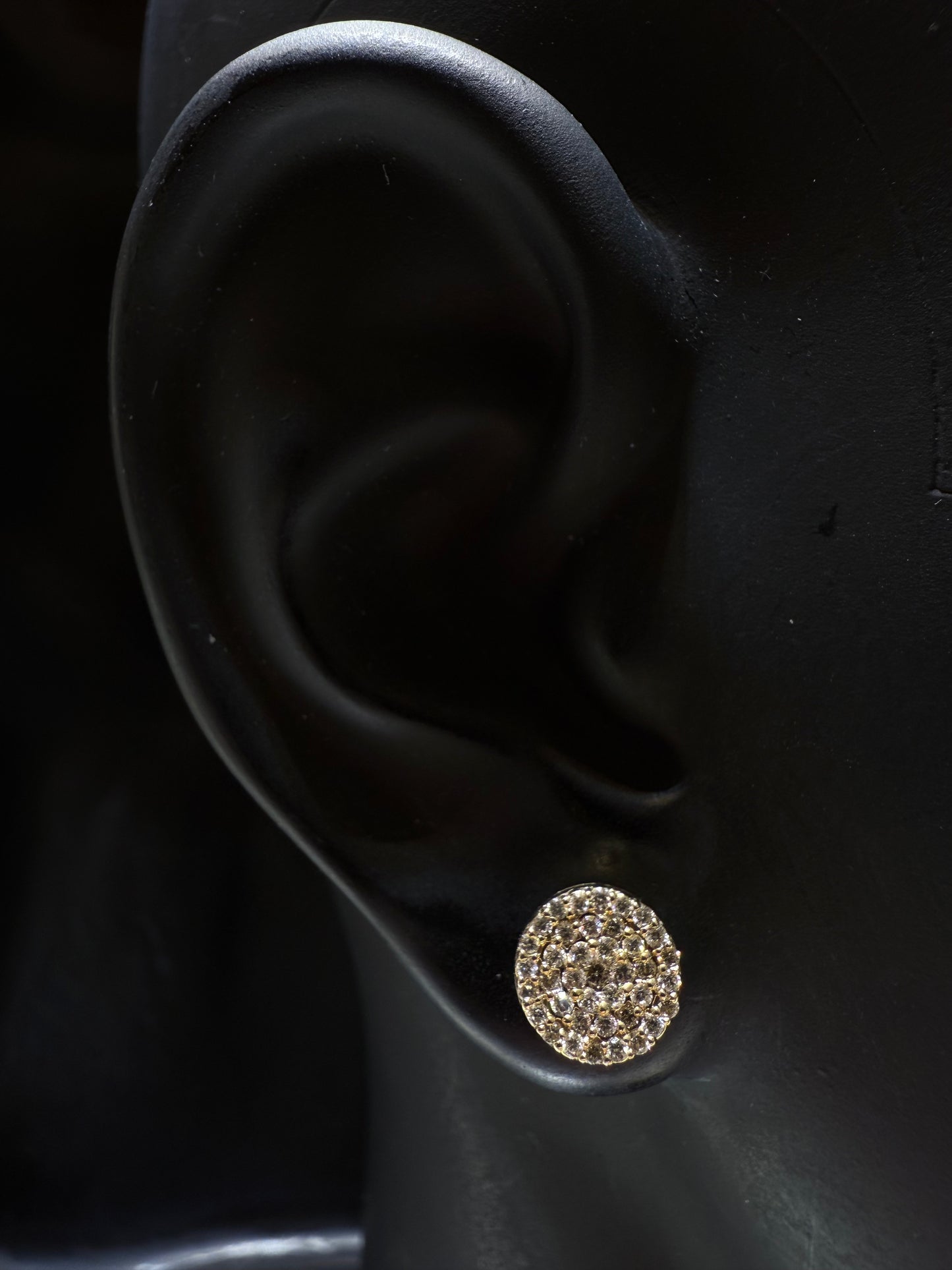 10K YELLOW GOLD DIAMOND EARRINGS