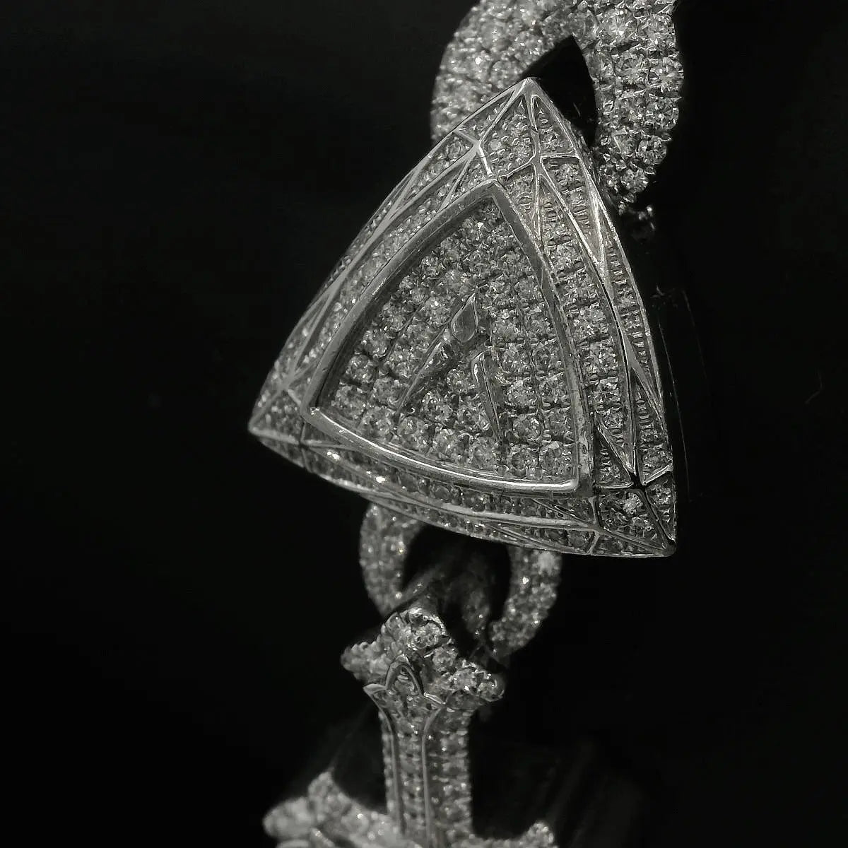 Diamond Cross and Thorn bracelet 14kt Angelica Jewellers