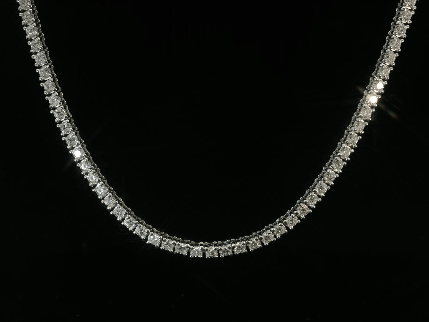 Tennis Lab diamond 14kt white gold