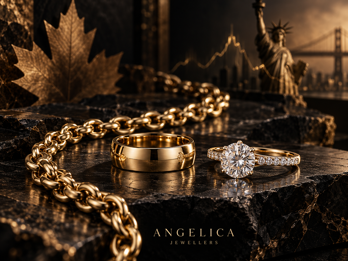 U.S. Luxury Spending Cools as the Loonie Slides: What It Means for Canadian Jewellery Buyers