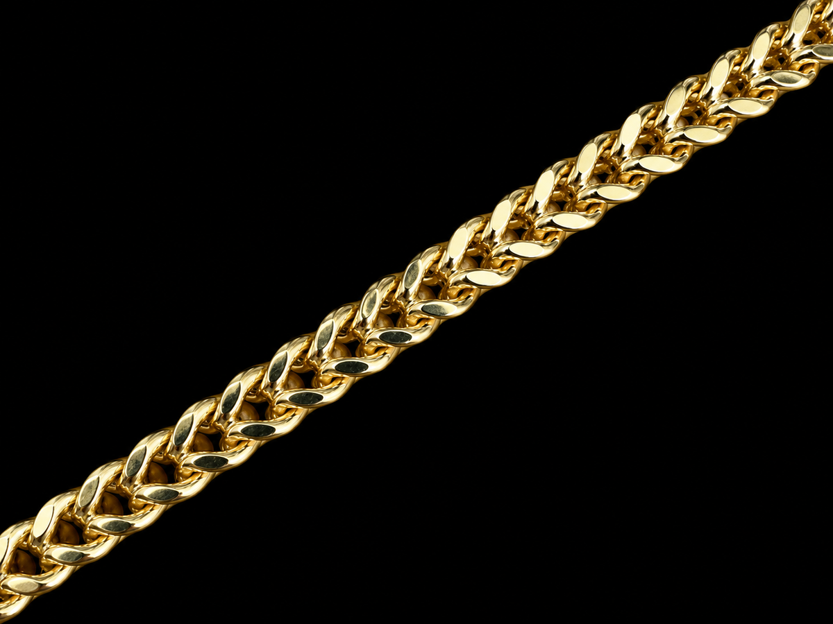 10K YELLOW GOLD FRANCO CHAIN 4.5mm