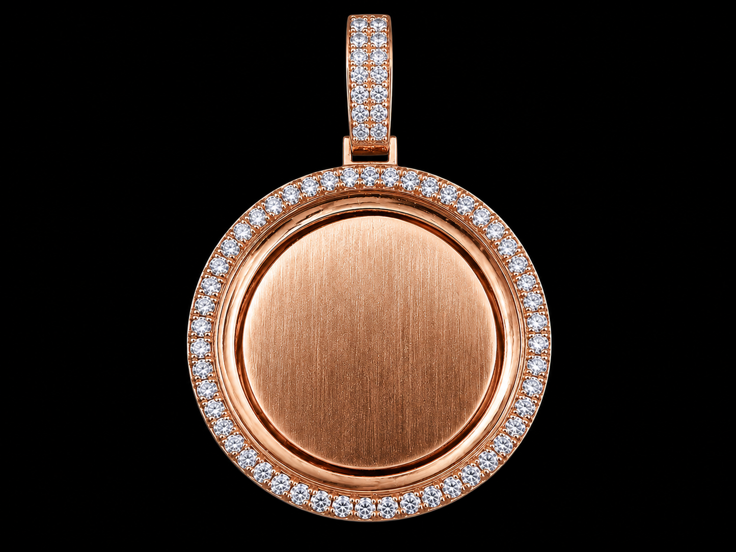 14K Gold & Diamond Memory Pendant