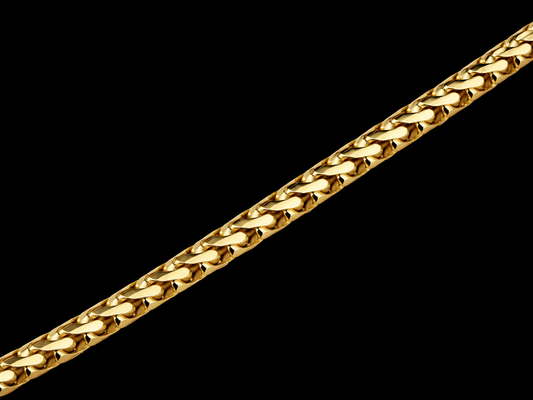 10K YELLOW GOLD SOLID FRANCO CHAIN 4.50mm 30 INCHES Angelica Jewellers