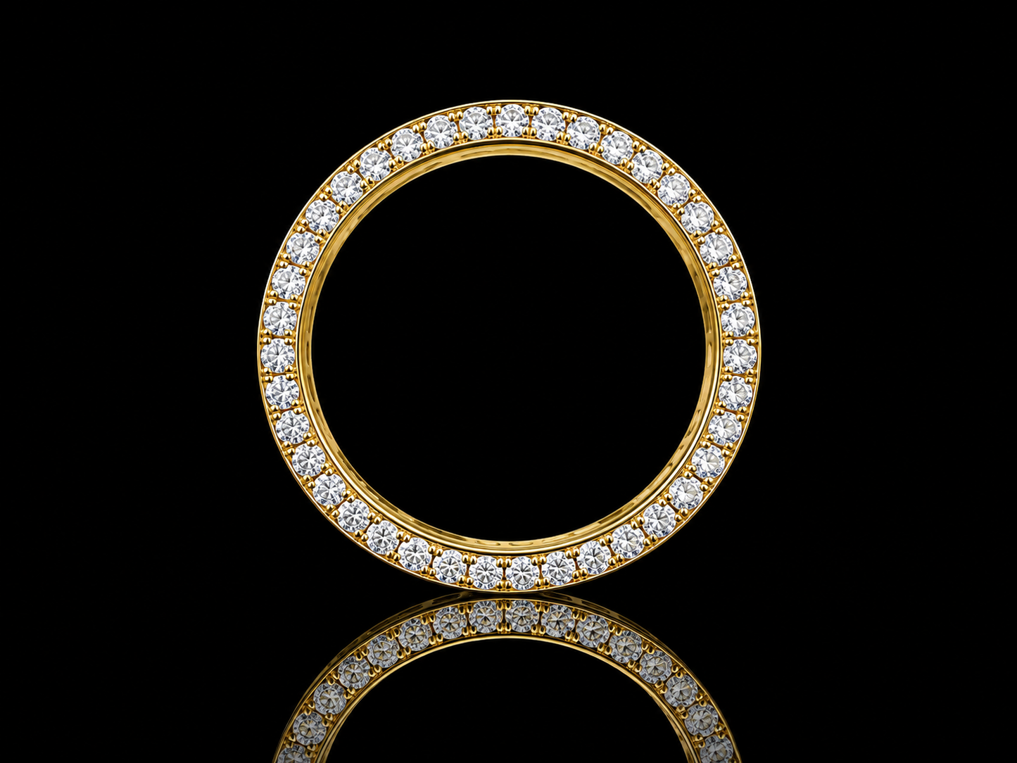 10K Rose Gold Diamond Hexagon Statement Ring – 4.80 CTW VVS F+ Diamonds (Copy) Angelica Jewellers