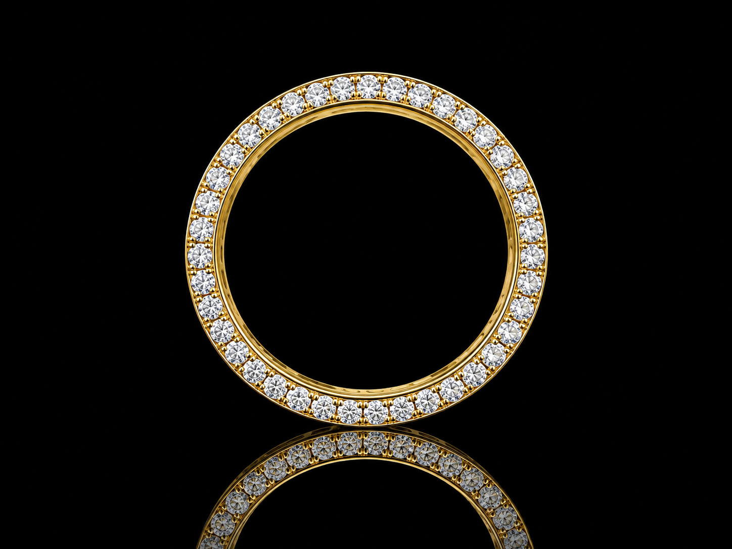 10K Rose Gold Diamond Hexagon Statement Ring – 4.80 CTW VVS F+ Diamonds (Copy) Angelica Jewellers