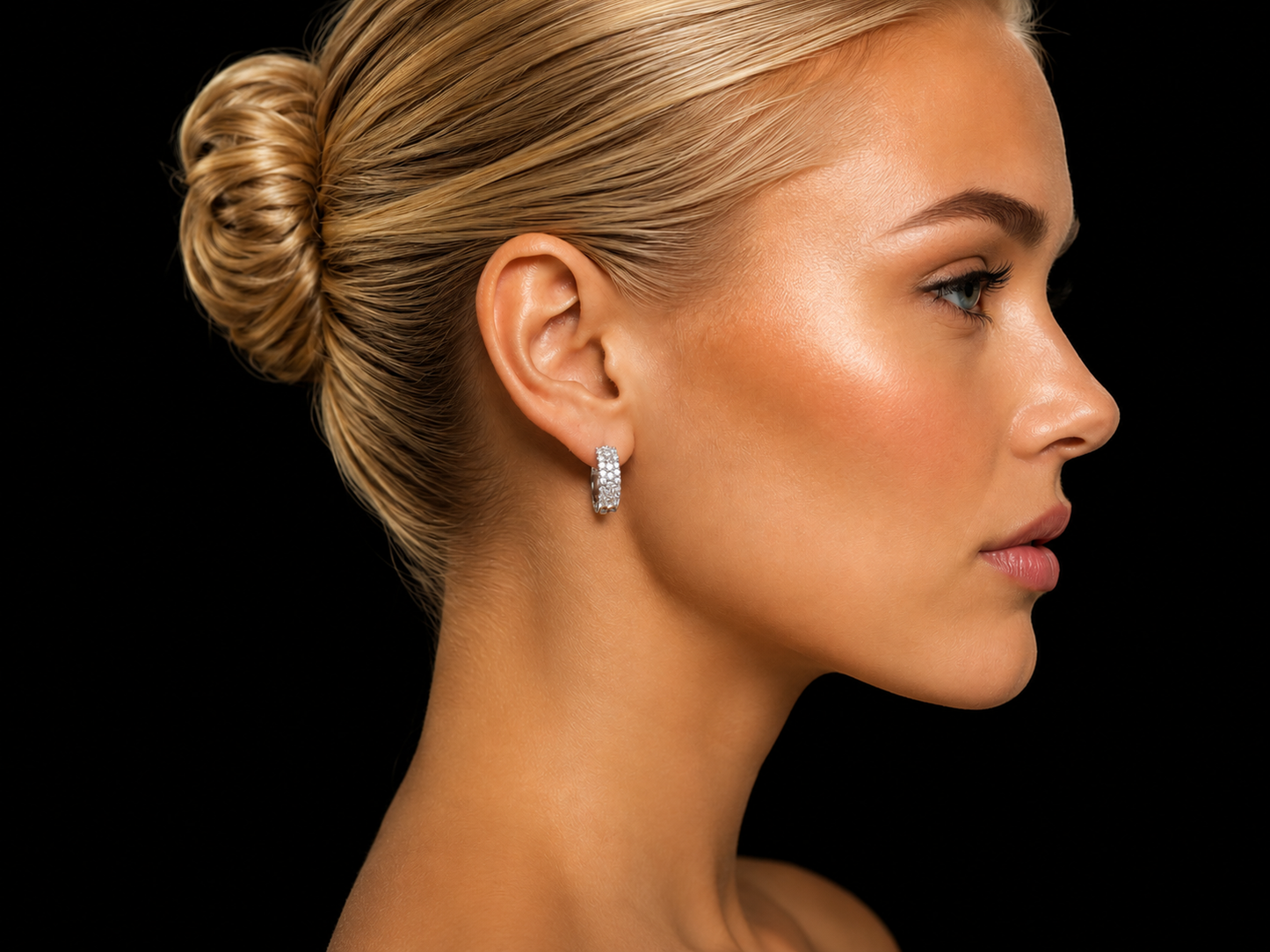 14K Rose Gold Lab Diamond Paper Clip Drop Earrings – 0.69 CTW VS–VVS F+ (Copy) superbell