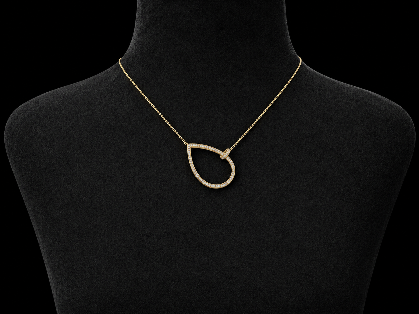 14K WHITE GOLD LAB-GROWN DIAMOND STATION NECKLACE – 1.75 CT (Copy) Angelica Jewellers