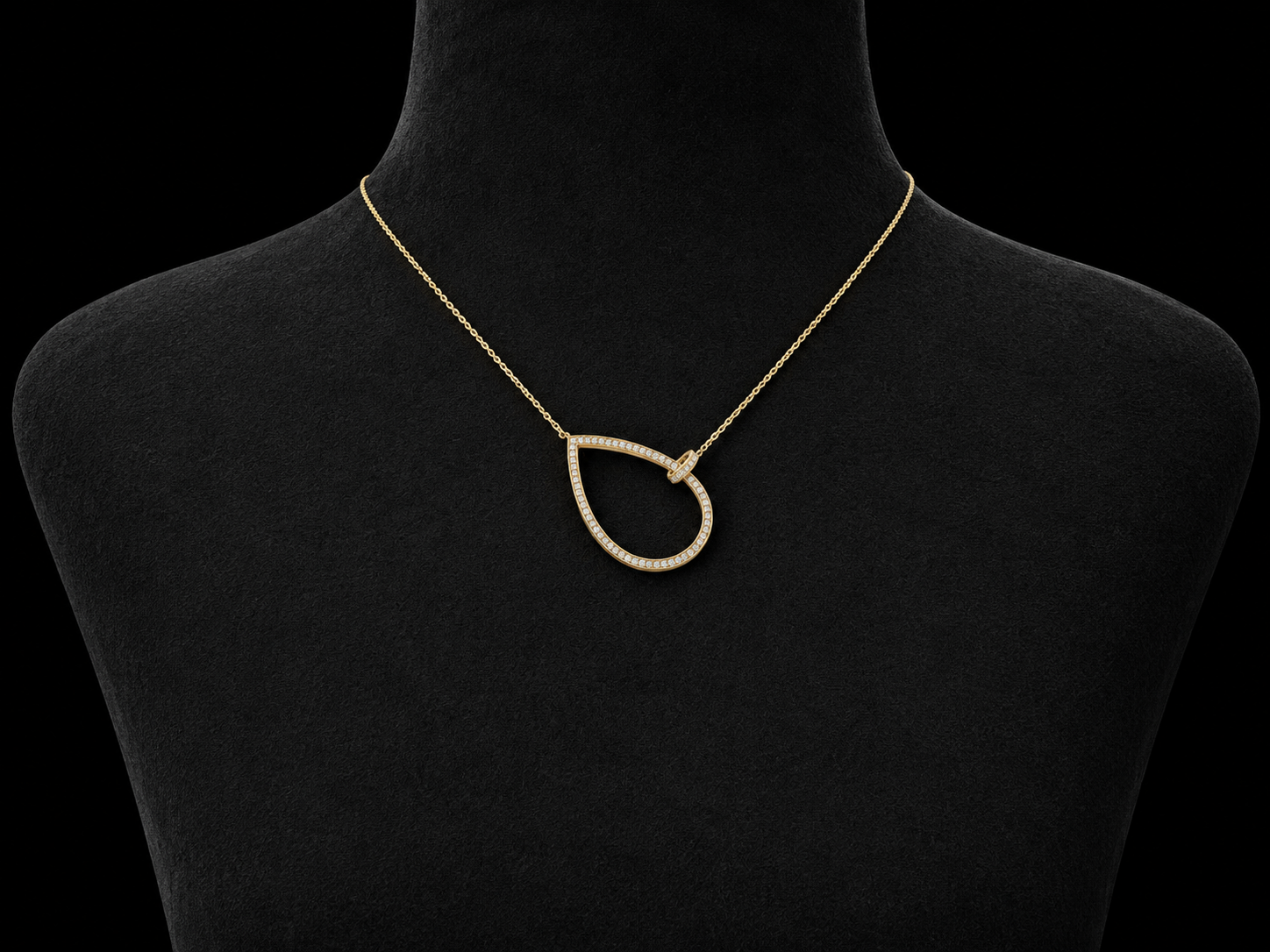 14K WHITE GOLD LAB-GROWN DIAMOND STATION NECKLACE – 1.75 CT (Copy) Angelica Jewellers