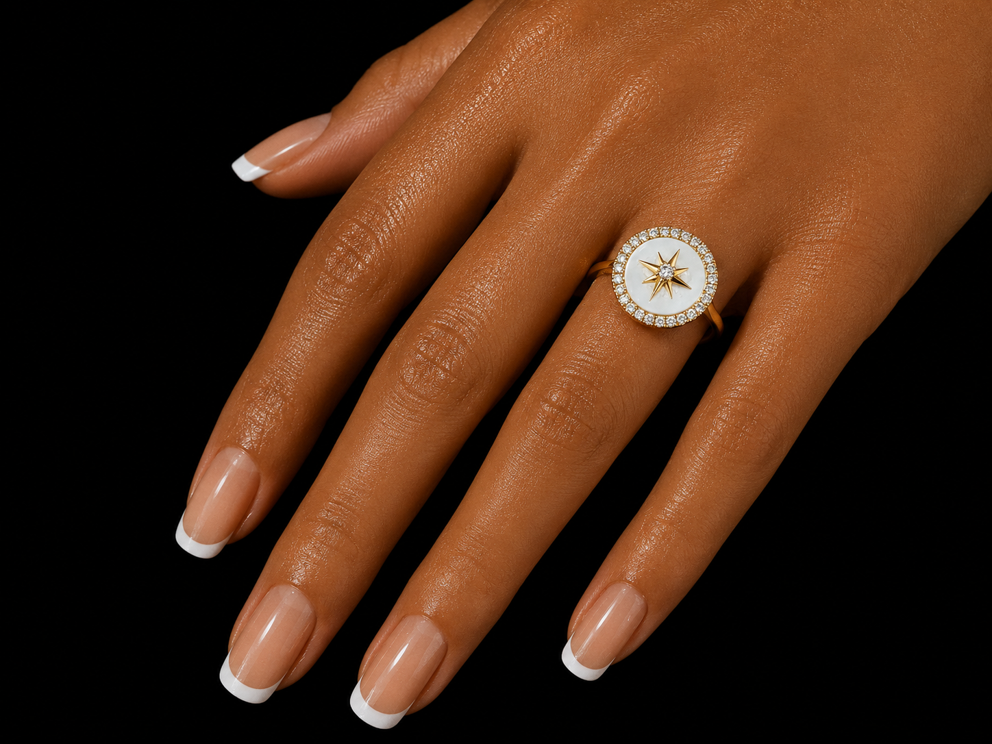 18K White Gold 9mm AA Pearl & Diamond Bypass Ring – 0.60 CT Natural Diamonds (Copy) Angelica Jewellers