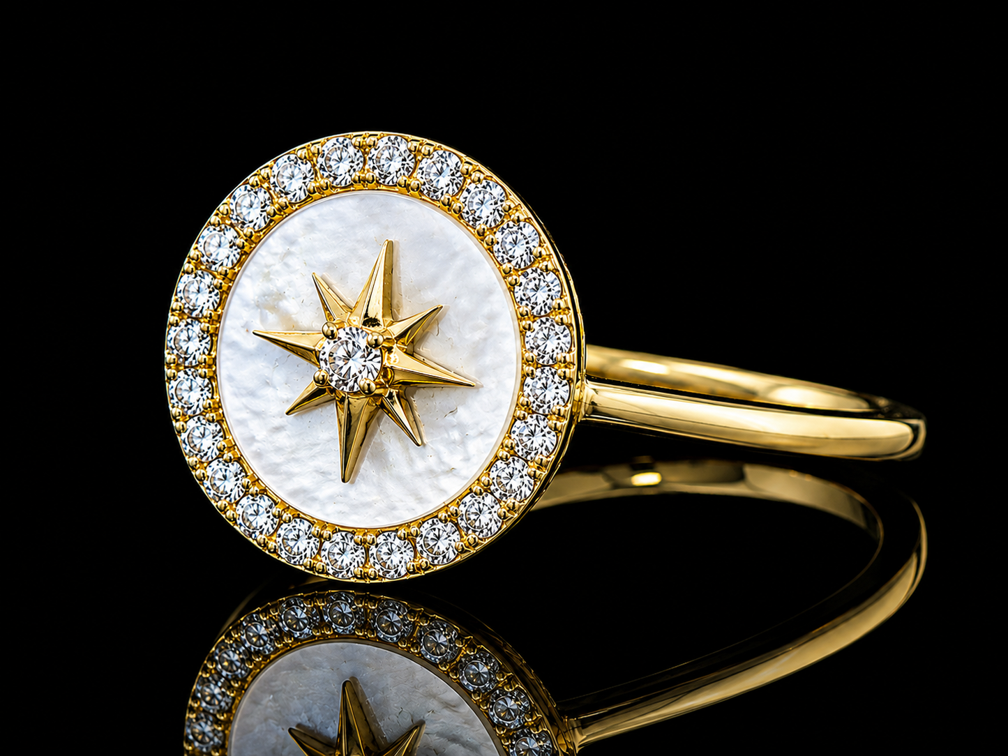 18K White Gold 9mm AA Pearl & Diamond Bypass Ring – 0.60 CT Natural Diamonds (Copy) Angelica Jewellers