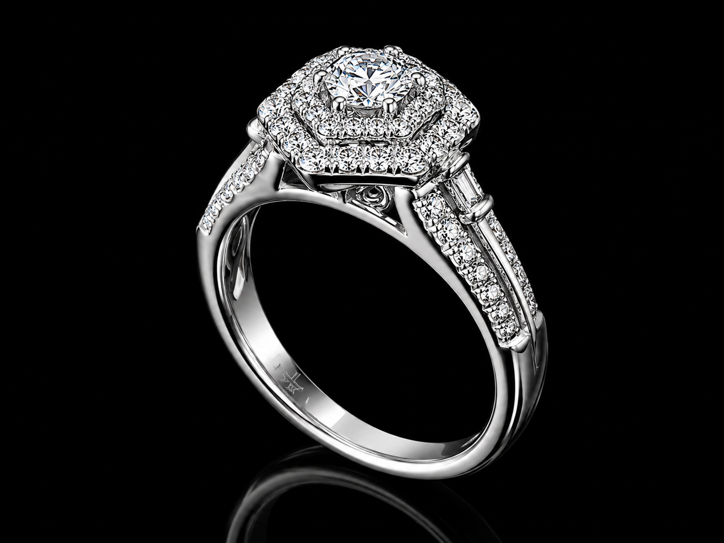 18K Yellow Gold Oval Cut Lab Diamond Engagement Ring – 3.90 ct Total – IGI Certified (Copy) Angelica Jewellers