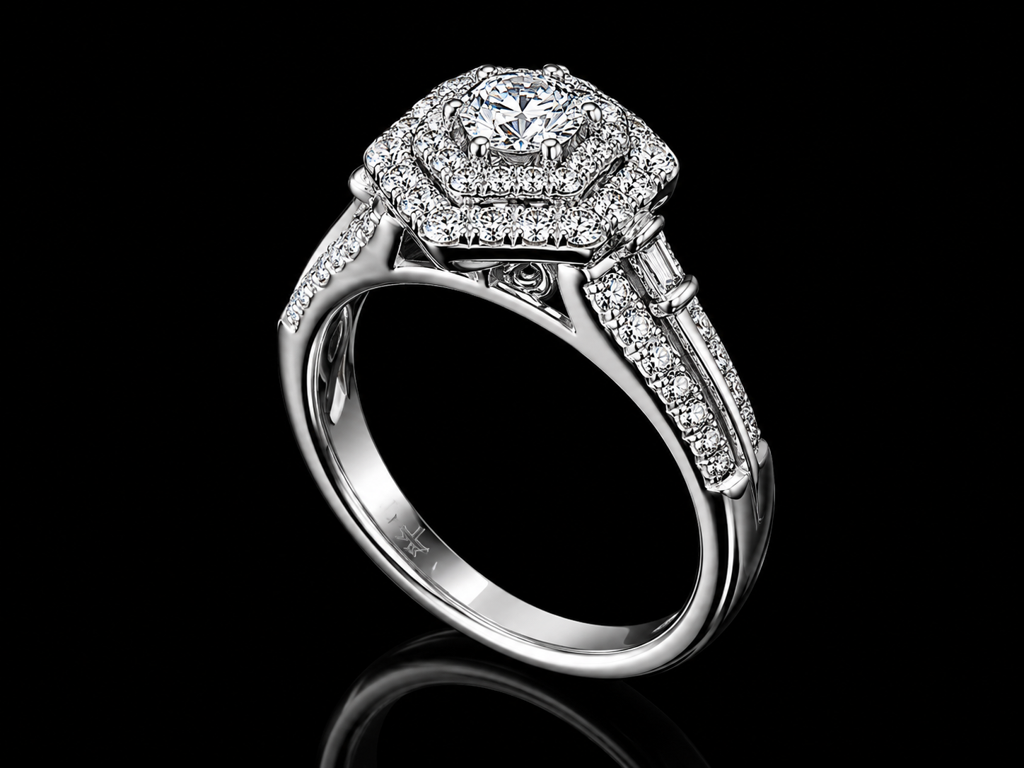 18K Yellow Gold Oval Cut Lab Diamond Engagement Ring – 3.90 ct Total – IGI Certified (Copy) Angelica Jewellers