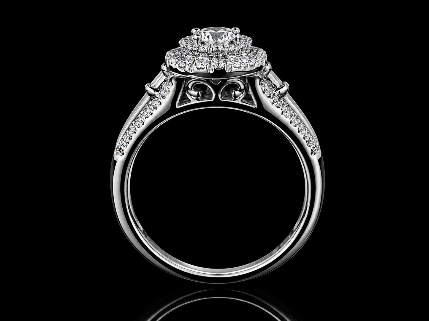 18K Yellow Gold Oval Cut Lab Diamond Engagement Ring – 3.90 ct Total – IGI Certified (Copy) Angelica Jewellers