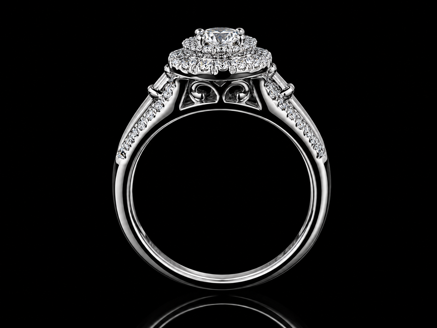 18K Yellow Gold Oval Cut Lab Diamond Engagement Ring – 3.90 ct Total – IGI Certified (Copy) Angelica Jewellers