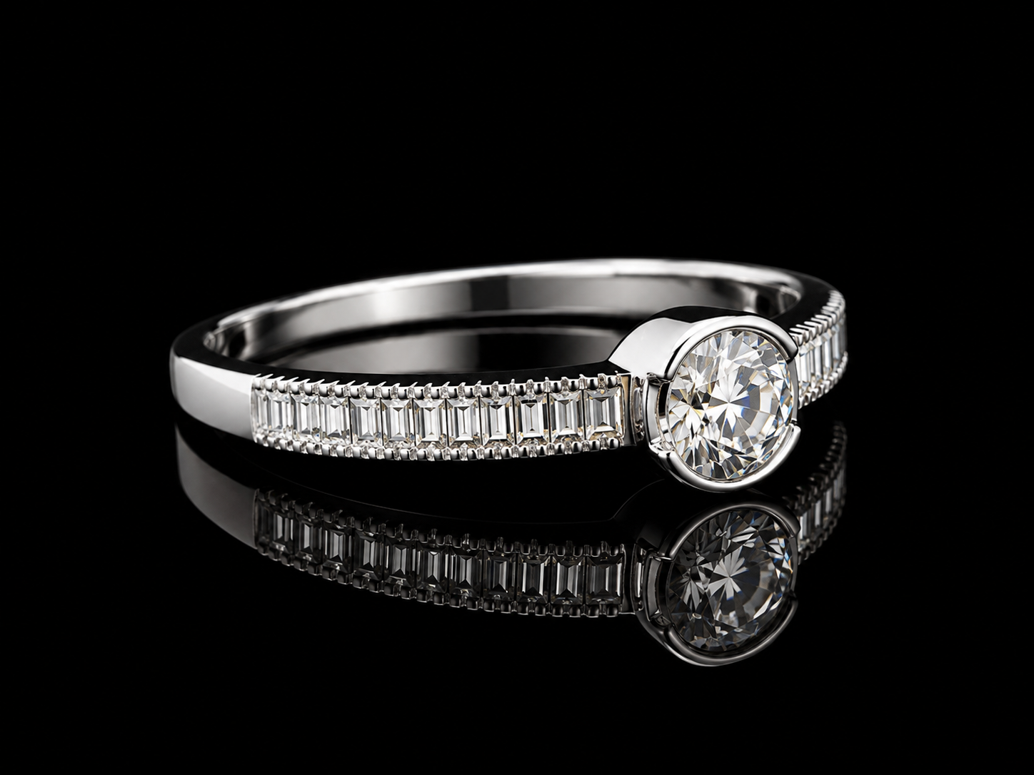 14K Rose Gold Lab Diamond Round Brilliant Solitaire Engagement Ring – 1.50 ct – IGI Certified (Copy) Angelica Jewellers