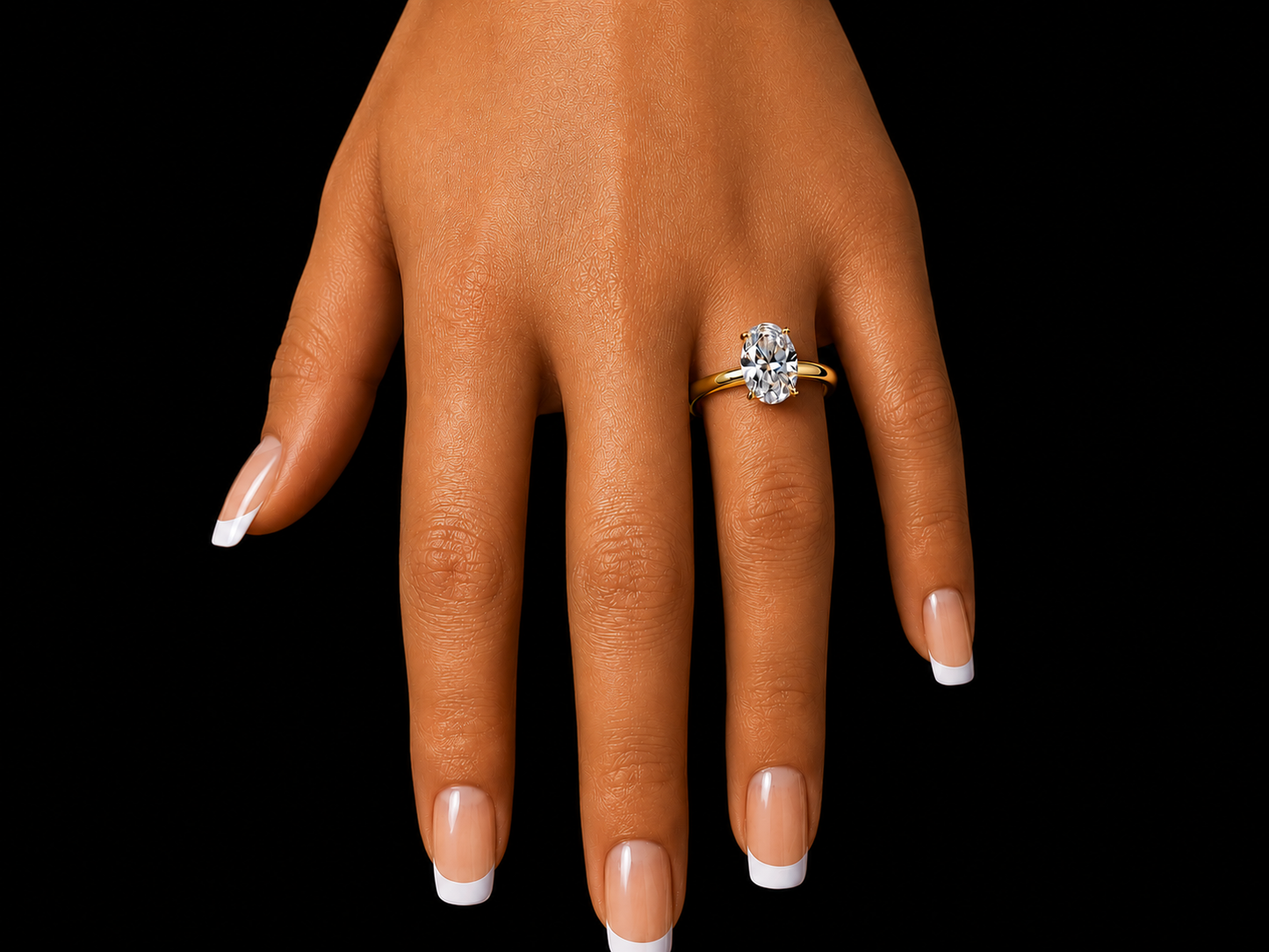 14K Yellow Gold Marquise Lab Diamond Engagement Ring – 2.99 CTW (Copy) Angelica Jewellers
