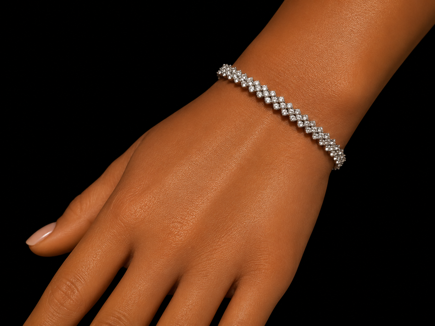 14K Yellow Gold Bezel-Set Lab Diamond Tennis Bracelet – 1.75 CTW (Copy) Angelica Jewellers
