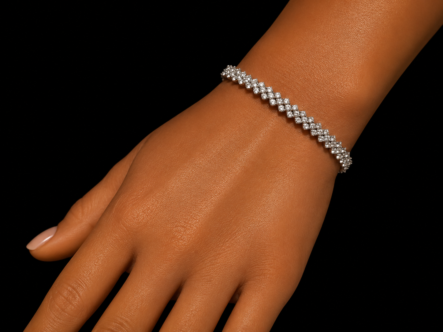 14K Yellow Gold Bezel-Set Lab Diamond Tennis Bracelet – 1.75 CTW (Copy) Angelica Jewellers