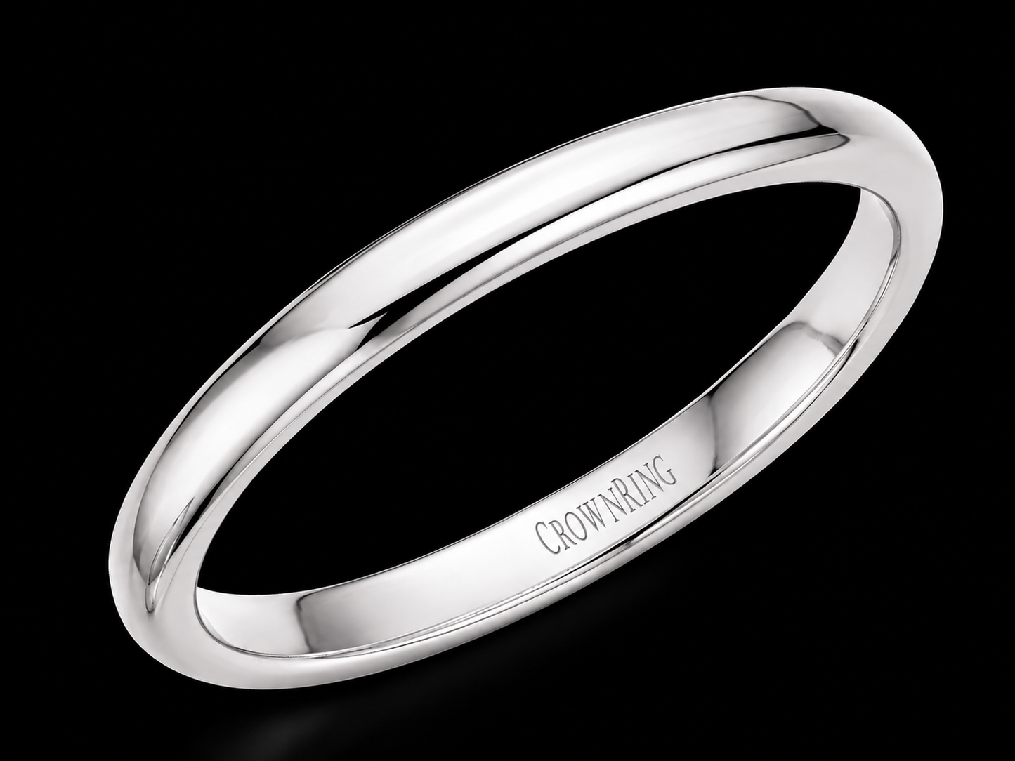 3mm Comfort-Fit Wedding Band – 14K Gold, 18K Gold or Platinum