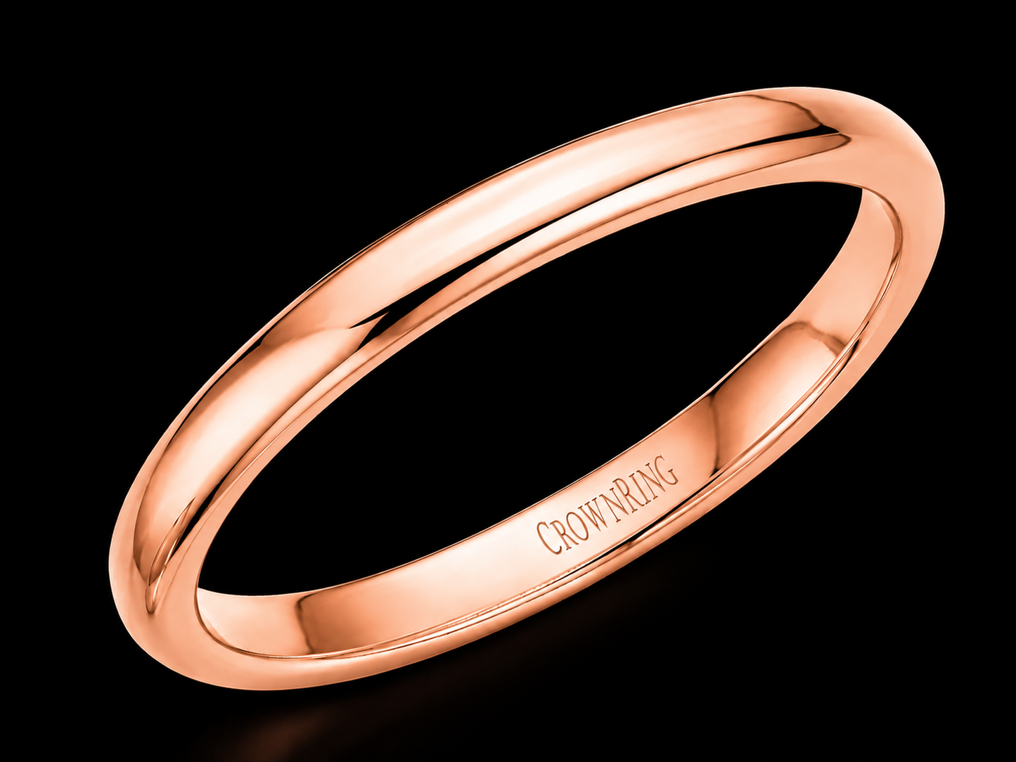 3mm Comfort-Fit Wedding Band – 14K Gold, 18K Gold or Platinum