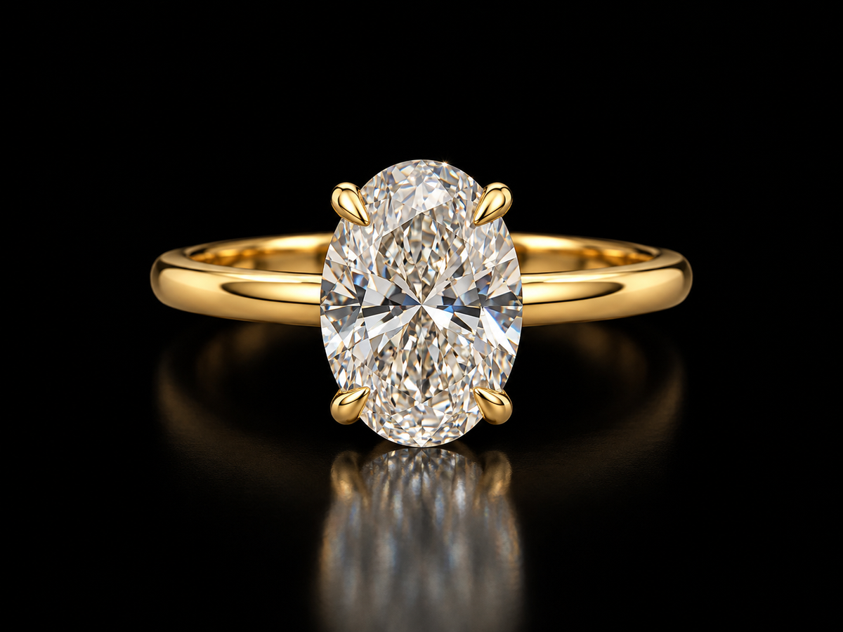 1.78 CTW Round Brilliant Diamond Twist Engagement Ring – 1.53 CT G VS1 Center (Copy) Angelica Jewellers