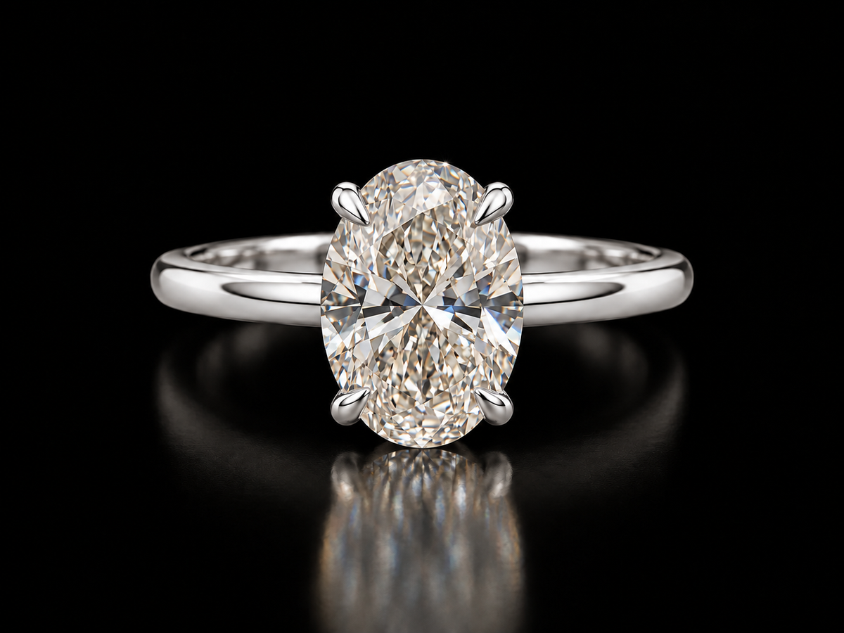1.78 CTW Round Brilliant Diamond Twist Engagement Ring – 1.53 CT G VS1 Center (Copy) Angelica Jewellers