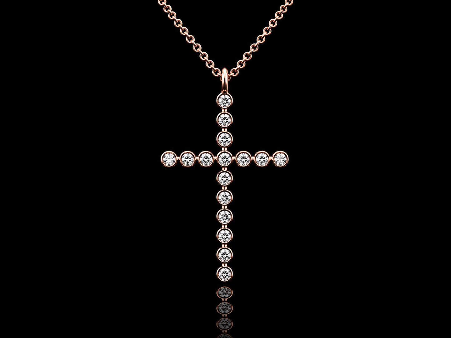 14K Yellow Gold Oval & Round Toi et Moi Diamond Necklace – 1.34 CTW (Copy) Angelica Jewellers