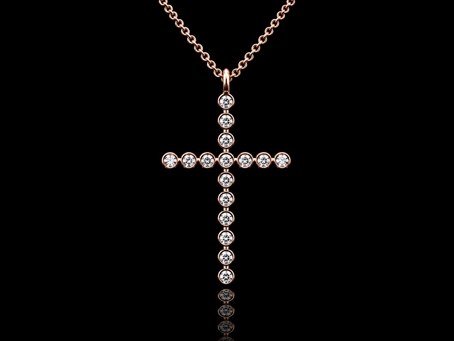 14K Yellow Gold Oval & Round Toi et Moi Diamond Necklace – 1.34 CTW (Copy) Angelica Jewellers