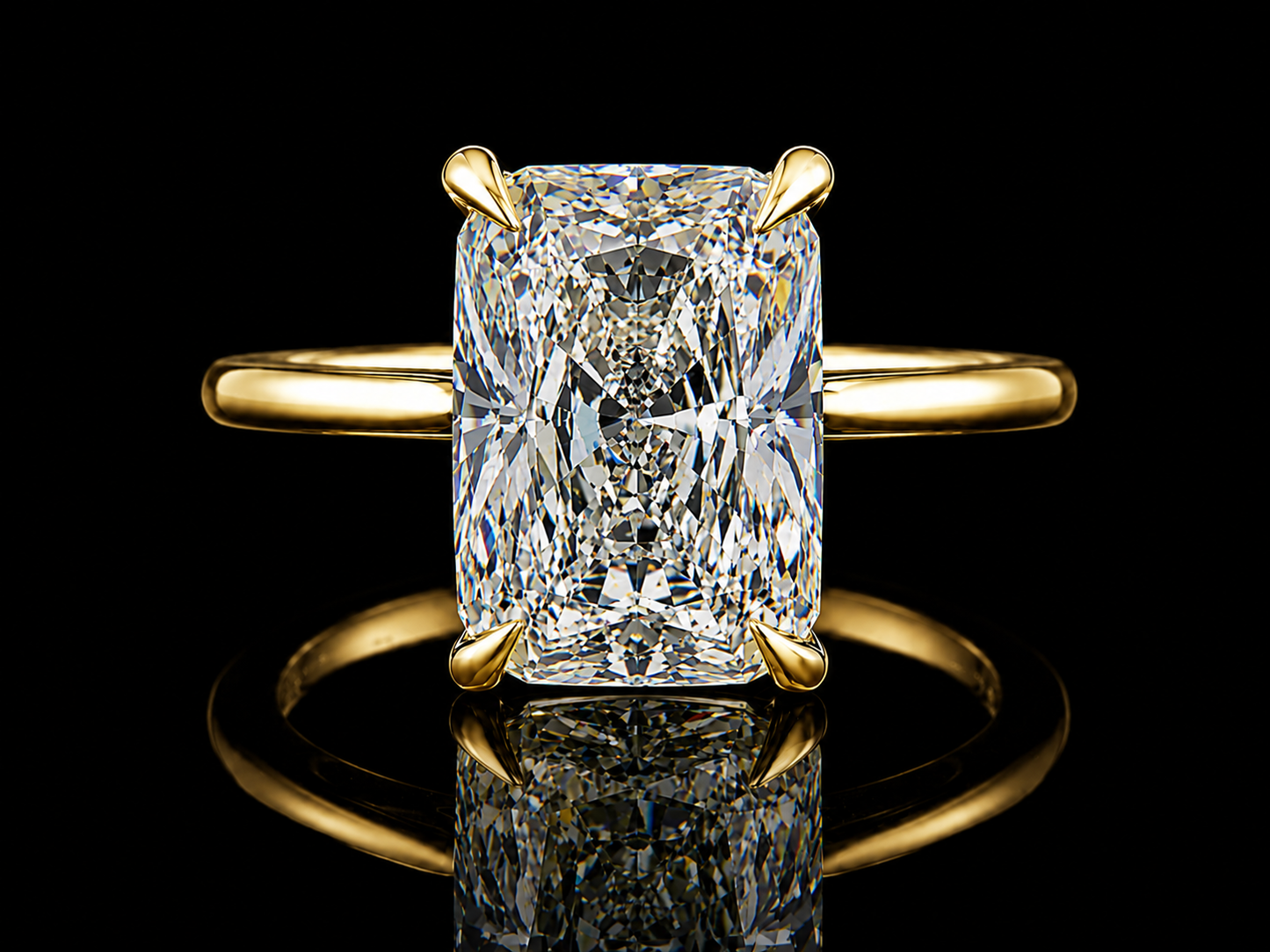 2.00 ct Vivid Pink Lab Diamond Engagement Ring Set in Gold (Copy) Angelica Jewellers