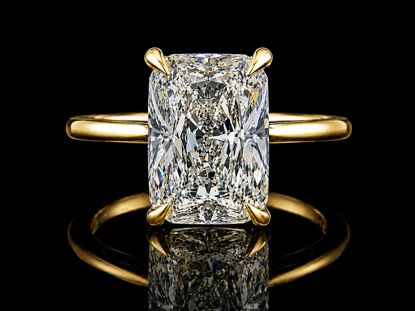 2.00 ct Vivid Pink Lab Diamond Engagement Ring Set in Gold (Copy) Angelica Jewellers