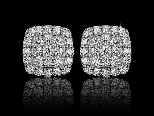 14K Yellow Gold Martini Bezel-Set Lab Grown Diamond Stud Earrings | VS1 E | Flush-Fit Design (Copy) Angelica Jewellers X Waves