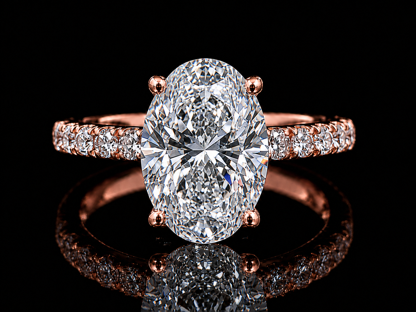 2.08 CT IGI Certified E VVS2 Lab-Grown Radiant Diamond Engagement Ring with 0.45 CTW Accents (Copy) Angelica Jewellers