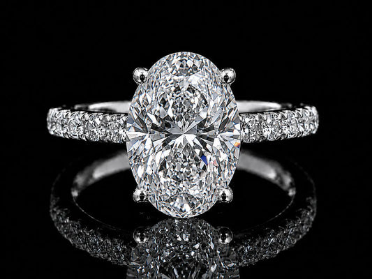 2.08 CT IGI Certified E VVS2 Lab-Grown Radiant Diamond Engagement Ring with 0.45 CTW Accents (Copy) Angelica Jewellers