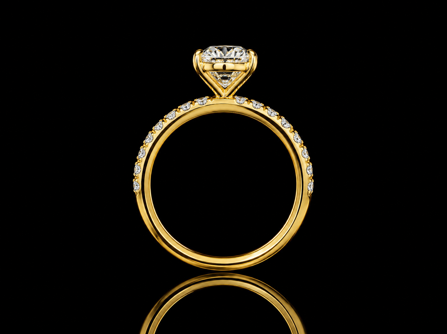 2.08 CT IGI Certified E VVS2 Lab-Grown Radiant Diamond Engagement Ring with 0.45 CTW Accents (Copy) Angelica Jewellers