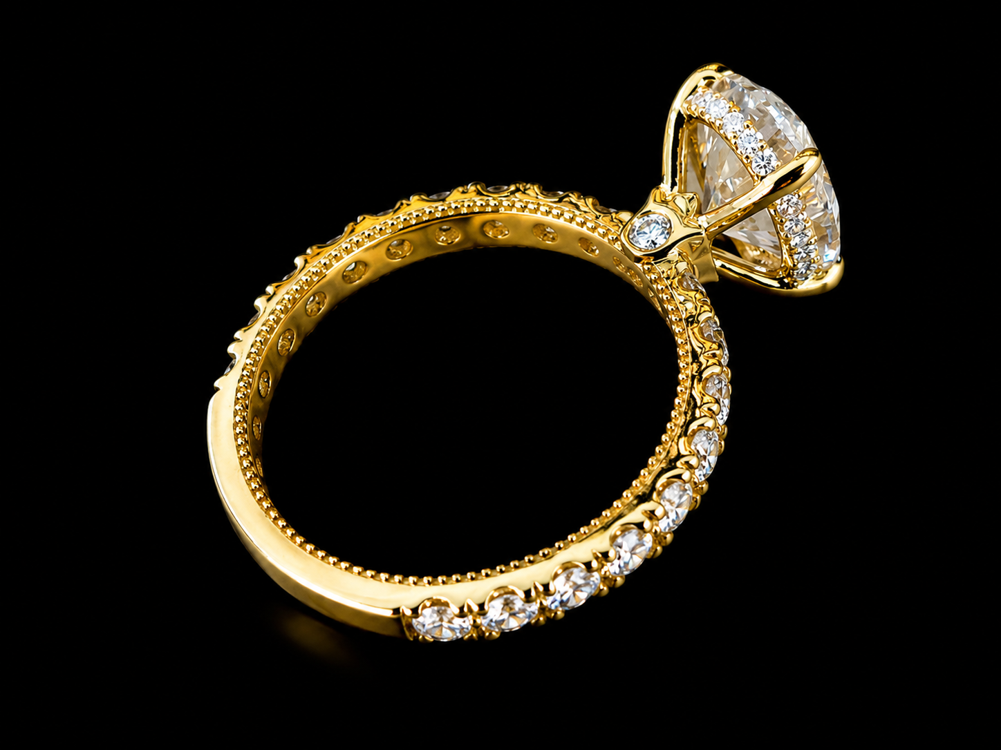 2.55ct Oval E VVS2 Lab-Grown Diamond Gold Engagement Ring – IGI Certified (Copy) Angelica Jewellers