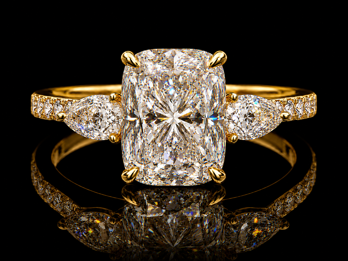 2.50ct Oval E VVS2 Lab-Grown Diamond Gold Engagement Ring – IGI Certified (Copy) Angelica Jewellers