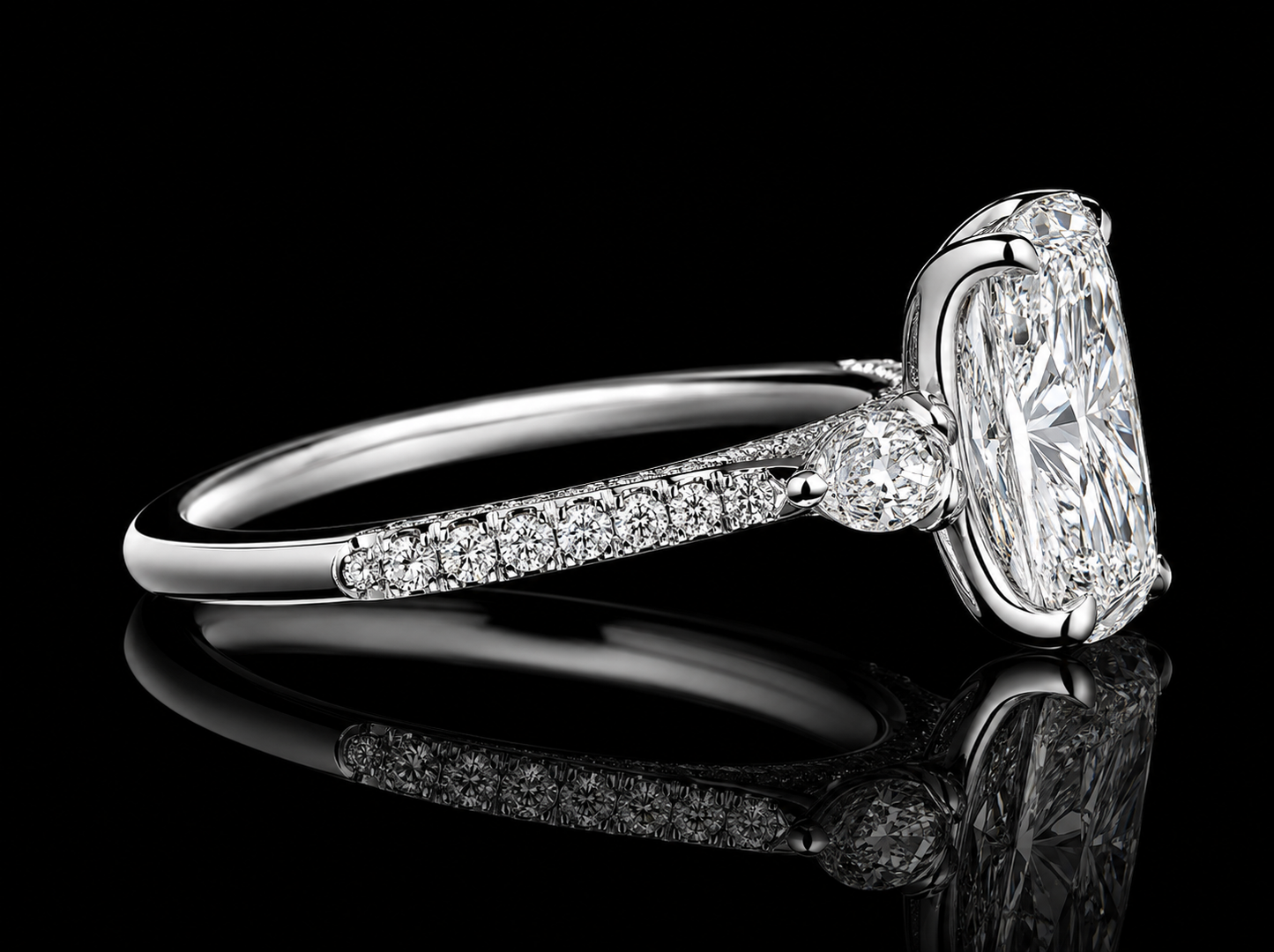 2.50ct Oval E VVS2 Lab-Grown Diamond Gold Engagement Ring – IGI Certified (Copy) Angelica Jewellers