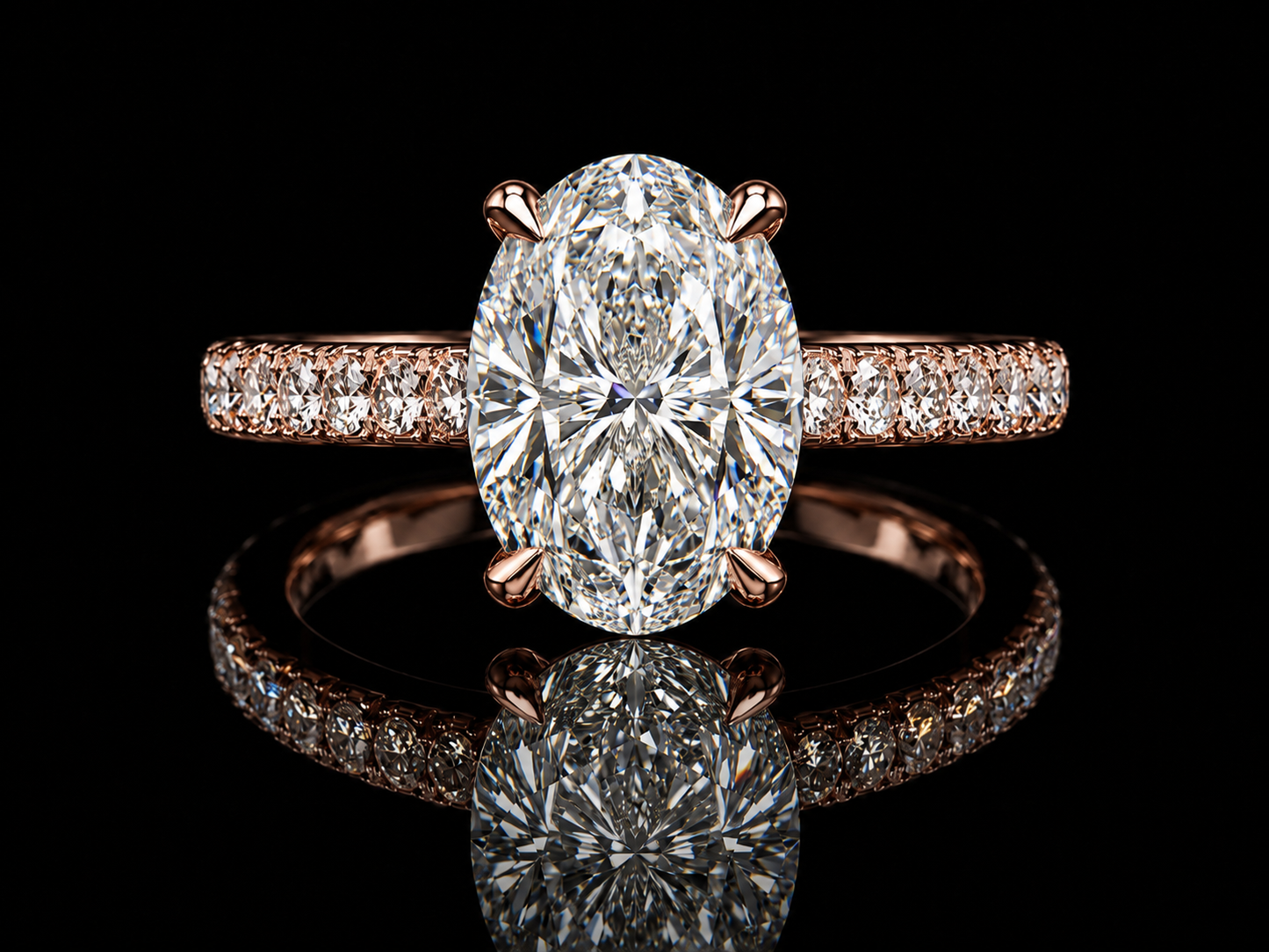 Trinity 3.76ct Total Diamond Weight Cushion-Cut Lab-Grown Diamond Engagement Ring Angelica Jewellers