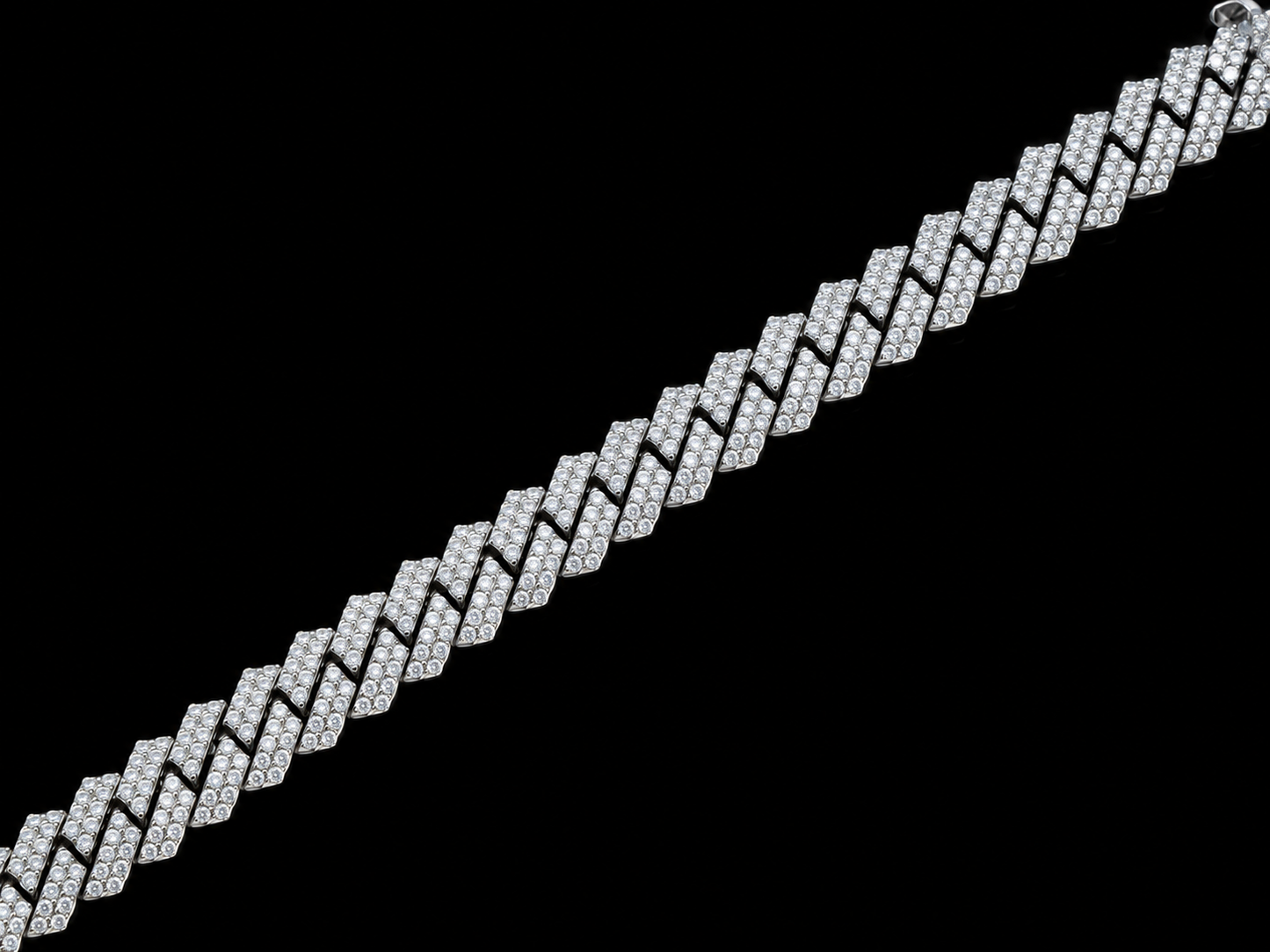 10K Yellow Gold VVS Diamond Cuban Link Bracelet – 4.20 CTW